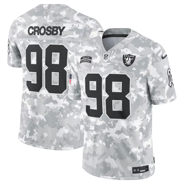 Custom Las Vegas Raiders Vapor F.U.S.E. Limited Jersey